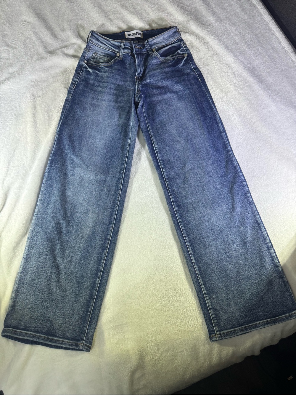 Disclosure Blue Wide-Leg women jeans